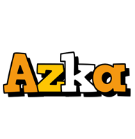 Azka cartoon logo