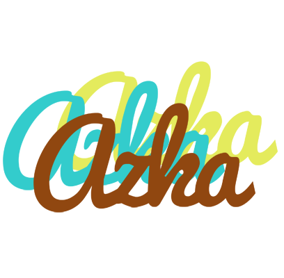 Azka cupcake logo