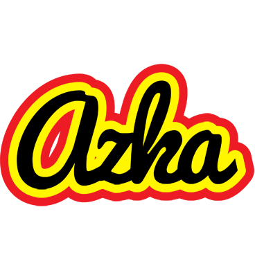 Azka flaming logo