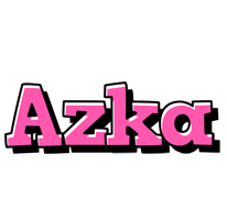 Azka girlish logo