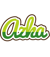 Azka golfing logo