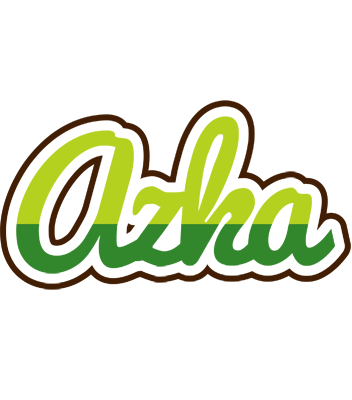 Azka golfing logo