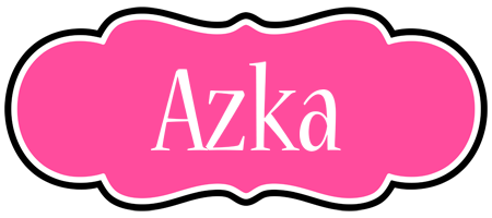 Azka invitation logo