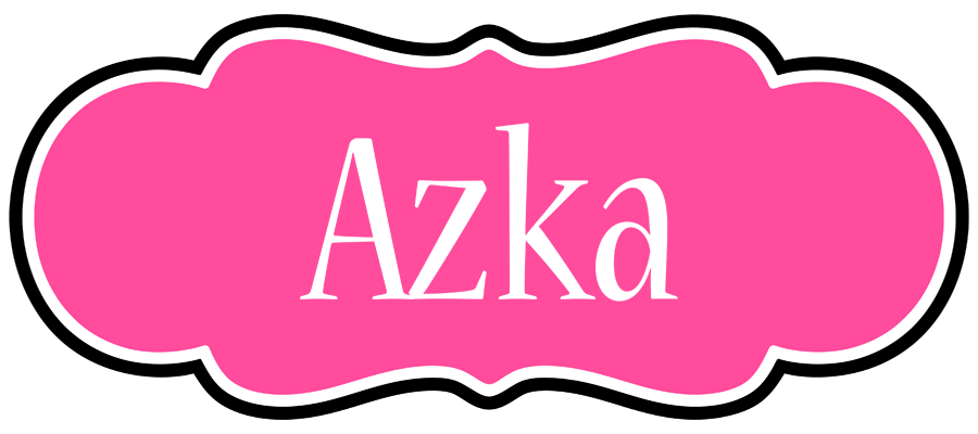Azka invitation logo