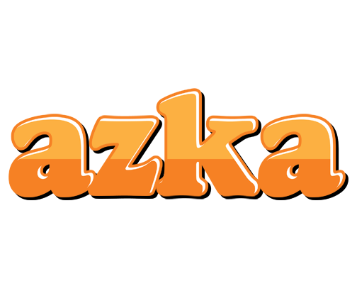 Azka orange logo