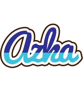 Azka raining logo