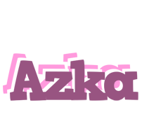 Azka relaxing logo