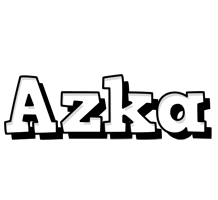 Azka snowing logo