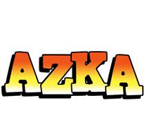 Azka sunset logo