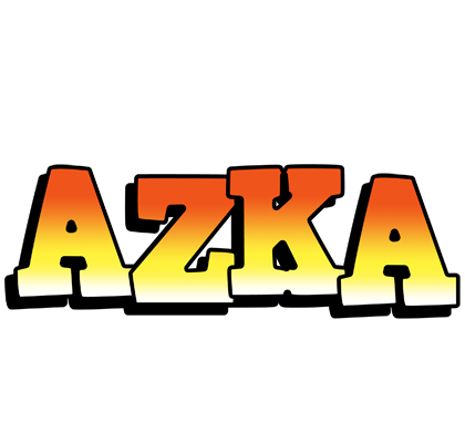 Azka sunset logo