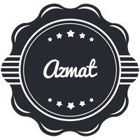 Azmat badge logo