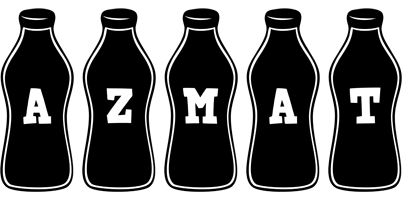 Azmat bottle logo