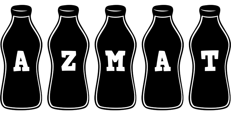Azmat bottle logo