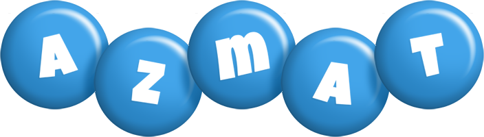 Azmat candy-blue logo
