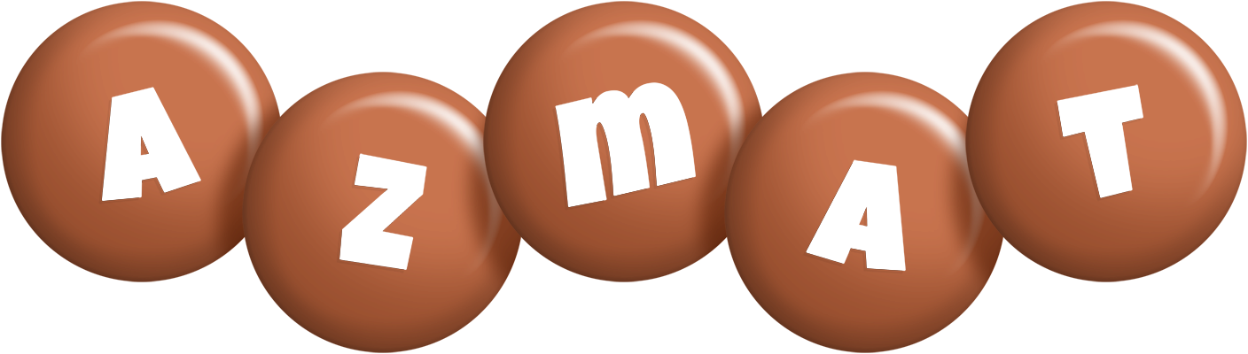 Azmat candy-brown logo