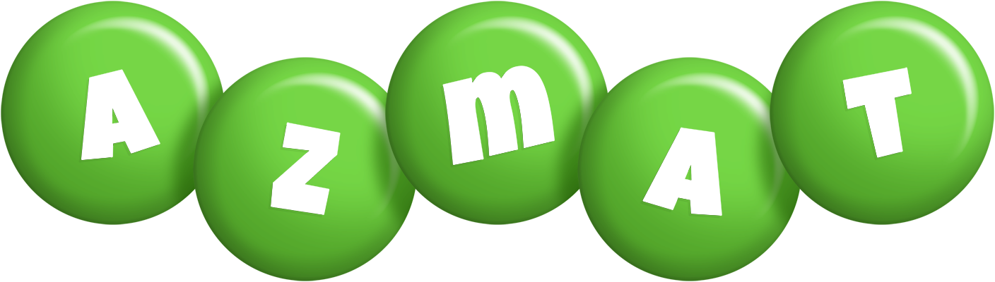 Azmat candy-green logo