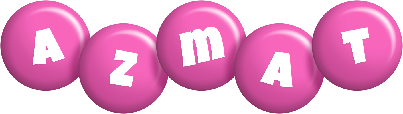 Azmat candy-pink logo