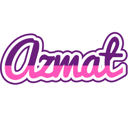 Azmat cheerful logo