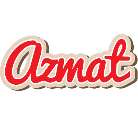 Azmat chocolate logo