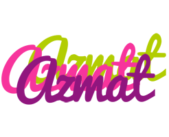 Azmat flowers logo