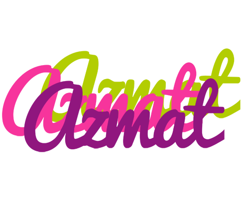 Azmat flowers logo