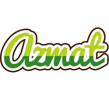 Azmat golfing logo