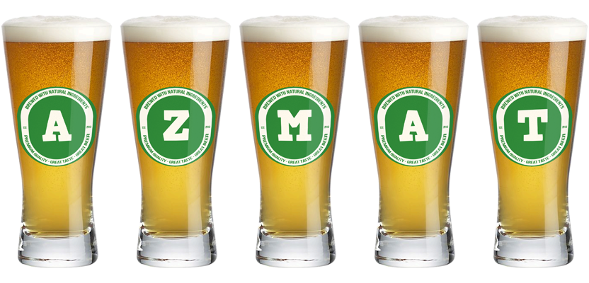 Azmat lager logo