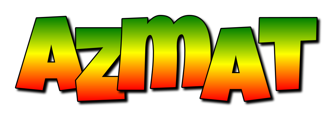 Azmat mango logo