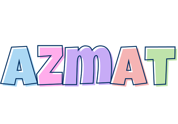Azmat pastel logo