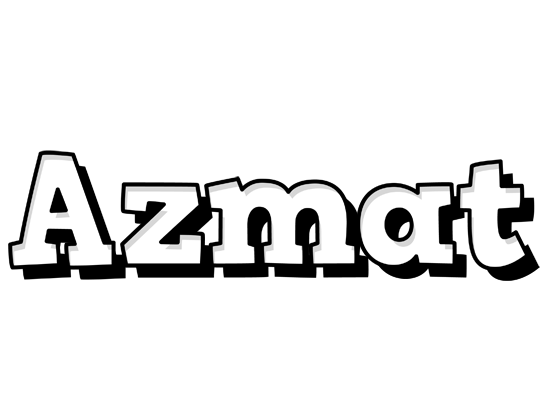 Azmat snowing logo