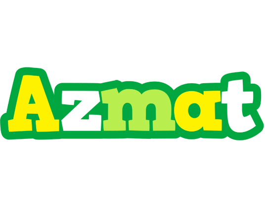 Azmat soccer logo