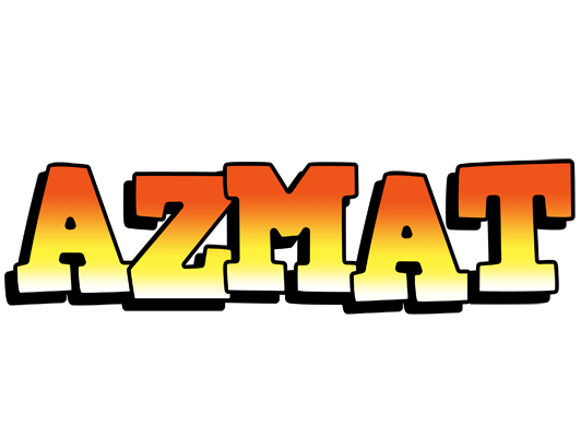 Azmat sunset logo