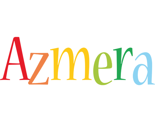 Azmera birthday logo