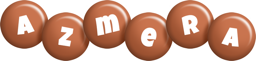 Azmera candy-brown logo