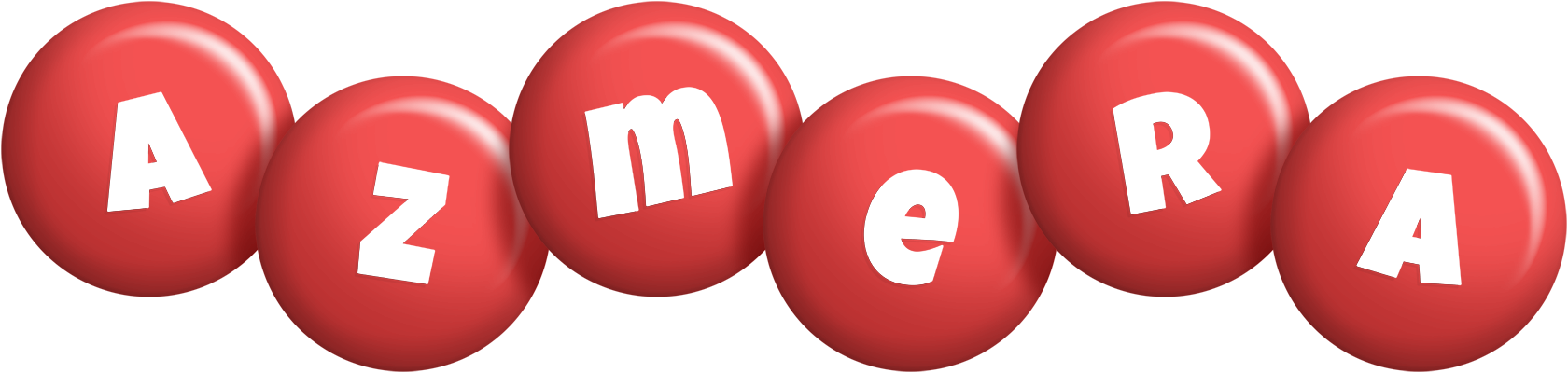 Azmera candy-red logo