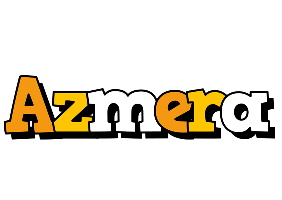 Azmera cartoon logo