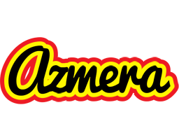 Azmera flaming logo