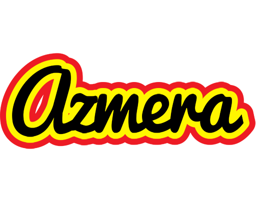 Azmera flaming logo