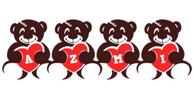 Azmi bear logo