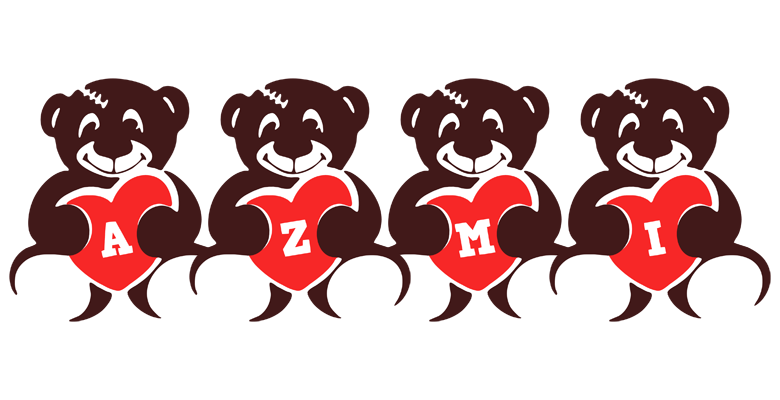 Azmi bear logo