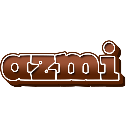 Azmi brownie logo