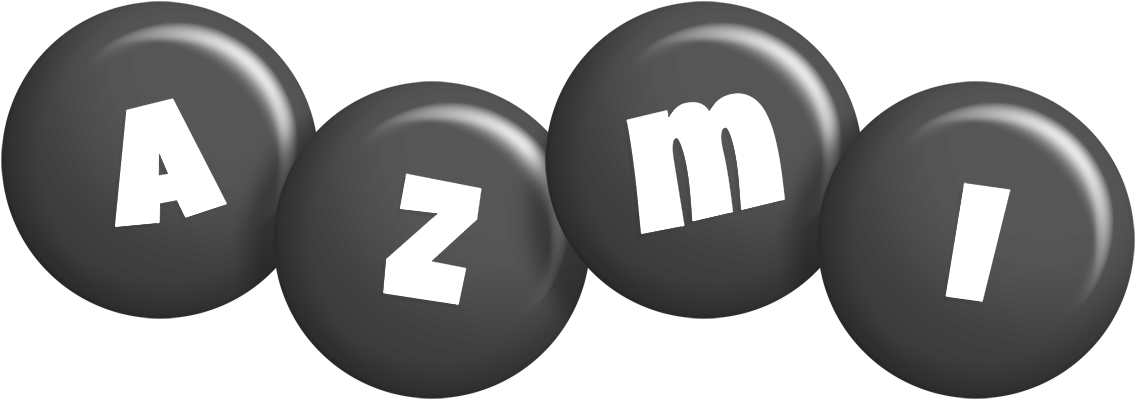 Azmi candy-black logo