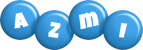 Azmi candy-blue logo