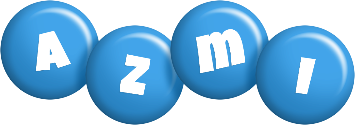 Azmi candy-blue logo