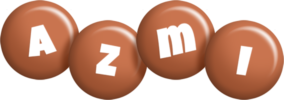 Azmi candy-brown logo