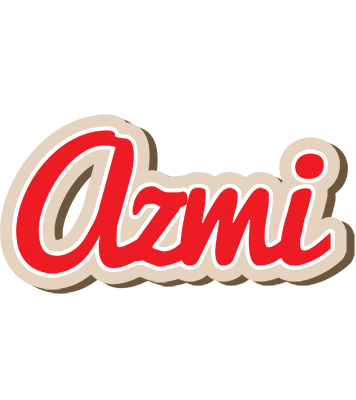 Azmi chocolate logo