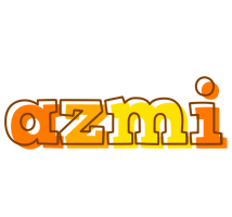 Azmi desert logo