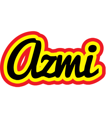 Azmi flaming logo
