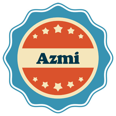 Azmi labels logo