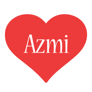 Azmi love logo